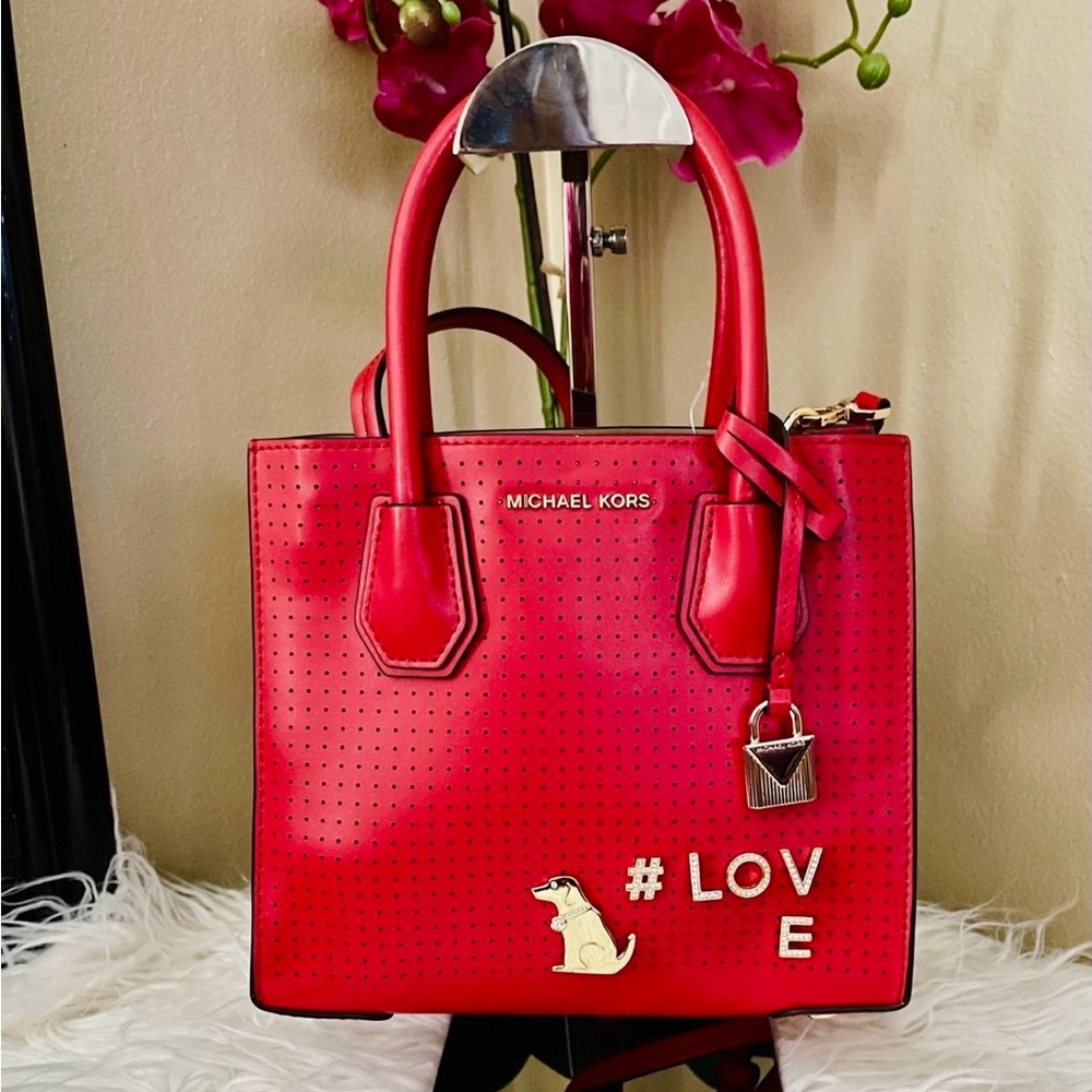 NWOT Michael Kors Red Handbag